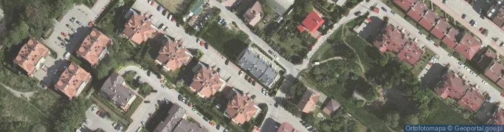 Zdjęcie satelitarne Gwieździsta ul.