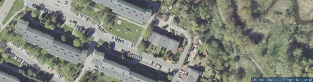 Zdjęcie satelitarne Gwarków ul.