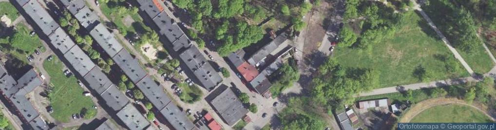 Zdjęcie satelitarne Gwarków ul.