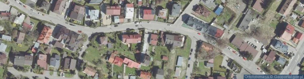 Zdjęcie satelitarne Gwardyjska ul.