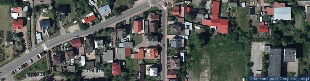 Zdjęcie satelitarne Gwardii ul.