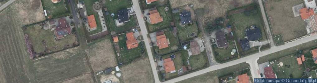 Zdjęcie satelitarne Gwiezdna ul.