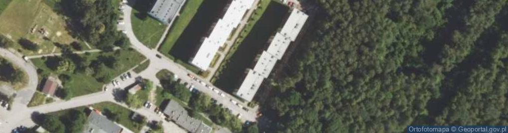 Zdjęcie satelitarne Gwarków ul.