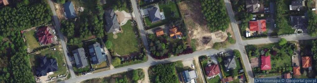 Zdjęcie satelitarne Gwiezdna ul.