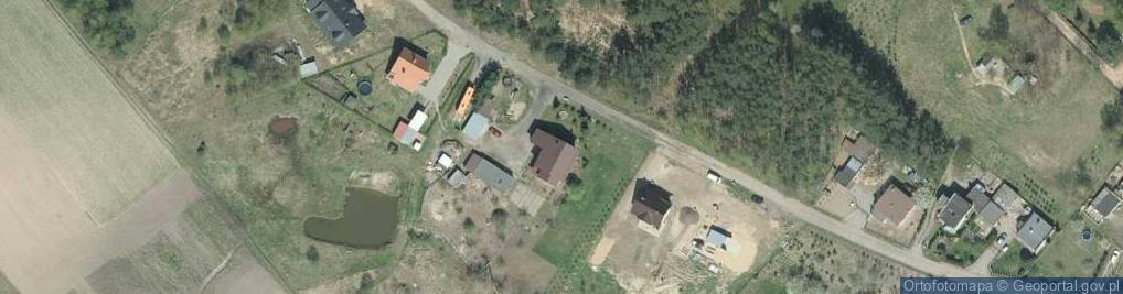 Zdjęcie satelitarne Gzin ul.