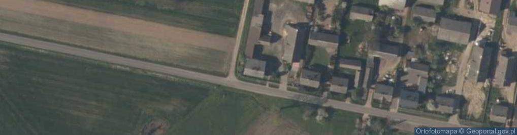 Zdjęcie satelitarne Gzów ul.