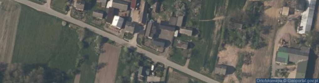 Zdjęcie satelitarne Gzów ul.