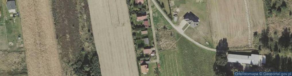 Zdjęcie satelitarne Harcerska ul.