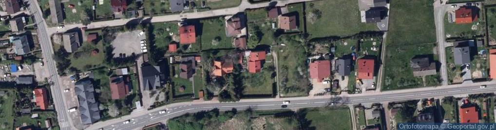 Zdjęcie satelitarne Hałcnowska ul.