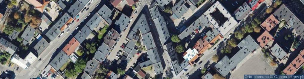 Zdjęcie satelitarne Hajducka ul.