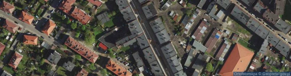 Zdjęcie satelitarne Hajducka ul.