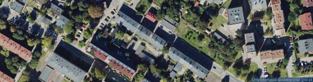Zdjęcie satelitarne Hajducka ul.