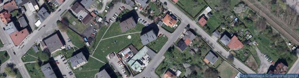 Zdjęcie satelitarne Hanuska, ks. ul.