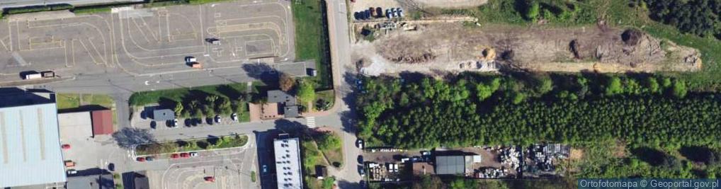 Zdjęcie satelitarne Hallera Józefa, gen. ul.