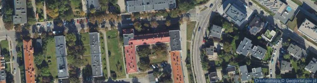 Zdjęcie satelitarne Harcerska ul.