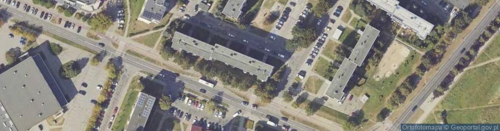 Zdjęcie satelitarne Hallera Józefa, gen. ul.