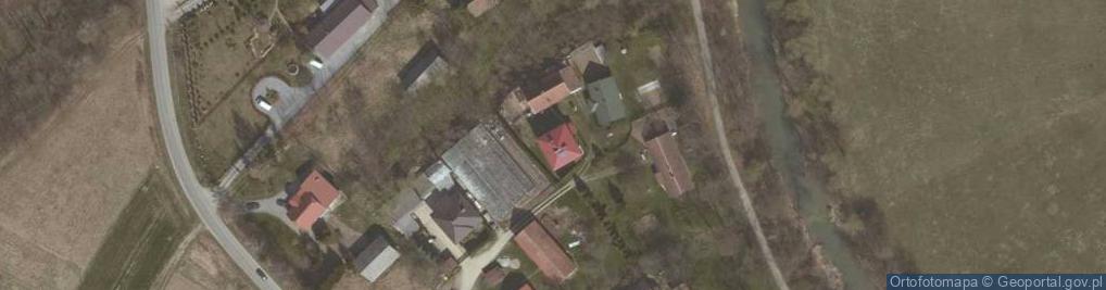 Zdjęcie satelitarne Haczów ul.