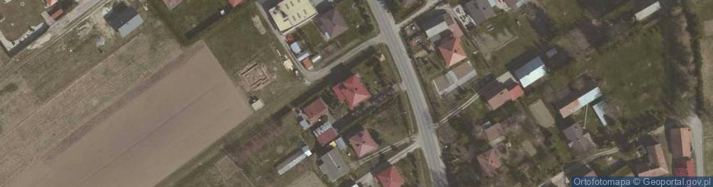 Zdjęcie satelitarne Haczów ul.