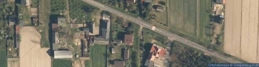 Zdjęcie satelitarne Hamentów ul.