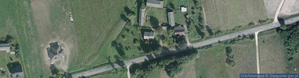 Zdjęcie satelitarne Hańsk-Kolonia ul.