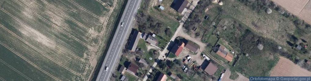 Zdjęcie satelitarne Hanuszów ul.