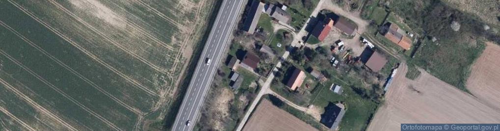 Zdjęcie satelitarne Hanuszów ul.