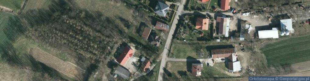 Zdjęcie satelitarne Hawłowice ul.