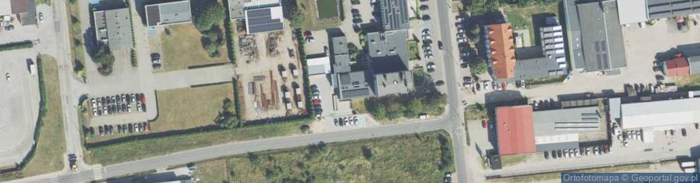 Zdjęcie satelitarne Handlowa ul.
