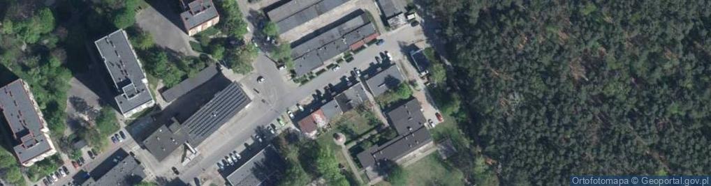 Zdjęcie satelitarne Harcerska ul.