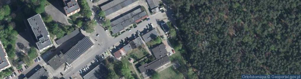 Zdjęcie satelitarne Harcerska ul.