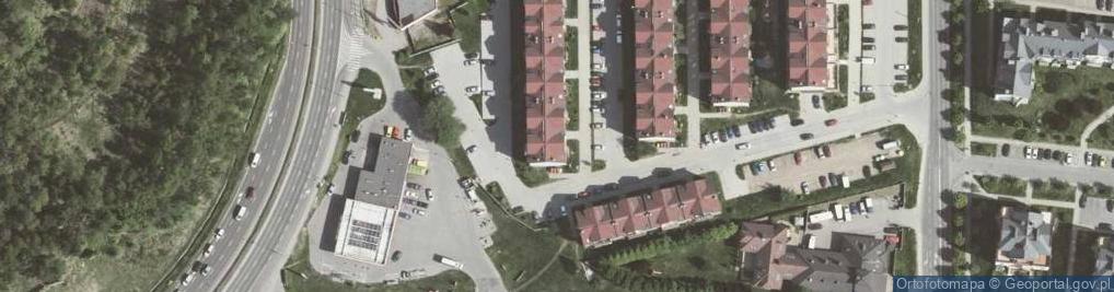 Zdjęcie satelitarne Halszki, por. ul.