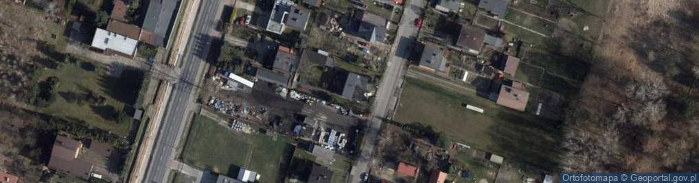 Zdjęcie satelitarne Handlowa ul.
