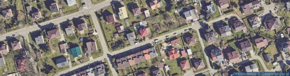 Zdjęcie satelitarne Harcerska ul.