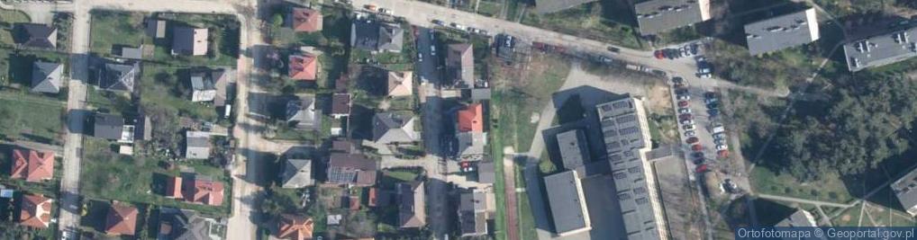 Zdjęcie satelitarne Hardego, kpt. ul.