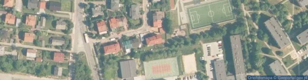 Zdjęcie satelitarne Hardego, kpt. ul.