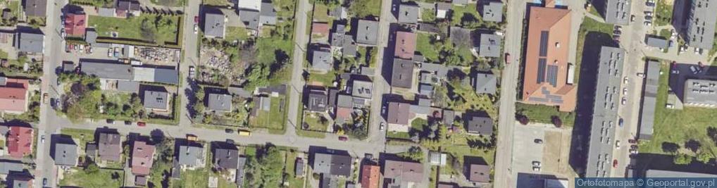 Zdjęcie satelitarne Hajdy Wawrzyńca ul.