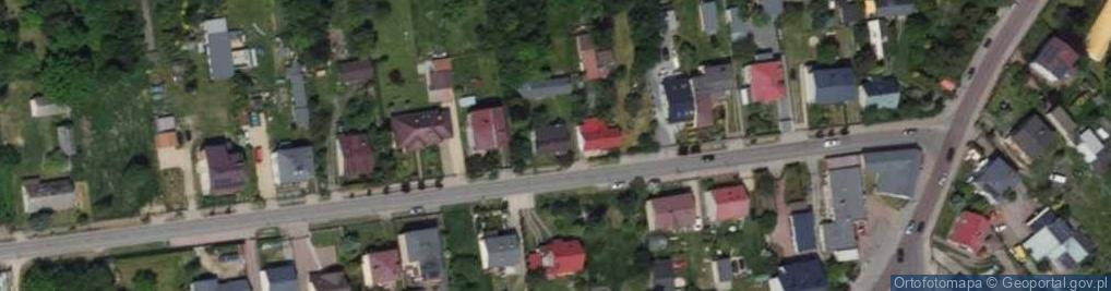 Zdjęcie satelitarne Handlowa ul.