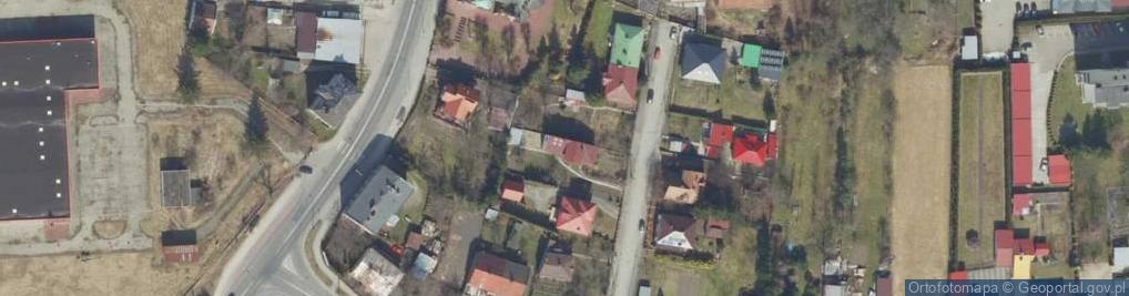 Zdjęcie satelitarne Harcerska ul.
