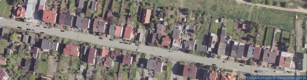 Zdjęcie satelitarne Halinowska ul.