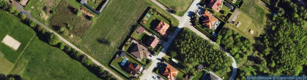 Zdjęcie satelitarne Harcerska ul.