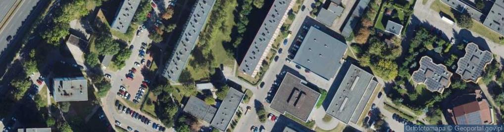 Zdjęcie satelitarne Hallera Józefa, gen. ul.