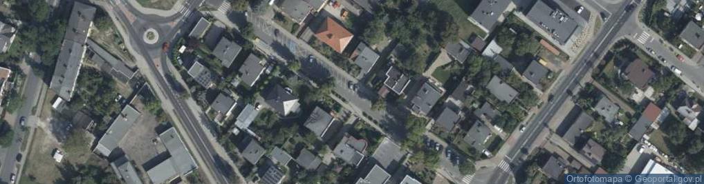 Zdjęcie satelitarne Harcerska ul.