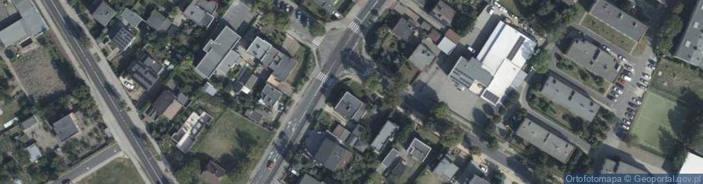 Zdjęcie satelitarne Harcerska ul.