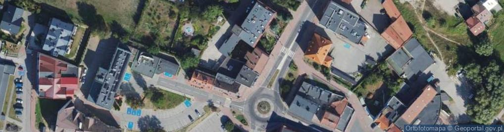 Zdjęcie satelitarne Hallera Józefa, gen. ul.