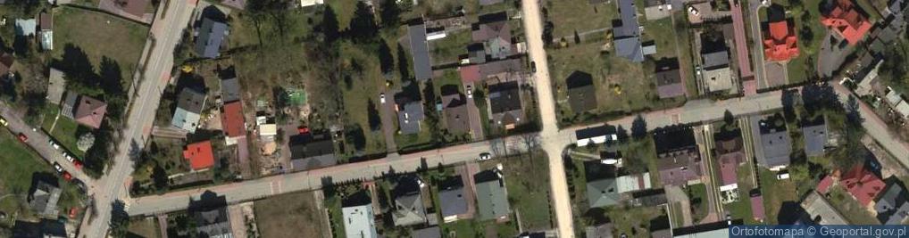 Zdjęcie satelitarne Hallera Józefa, gen. ul.
