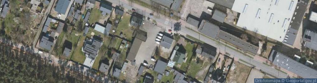 Zdjęcie satelitarne Hallera Józefa, gen. ul.