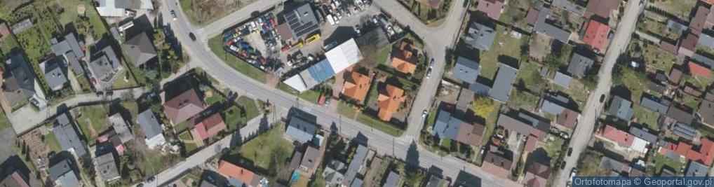 Zdjęcie satelitarne Hallera Józefa, gen. ul.