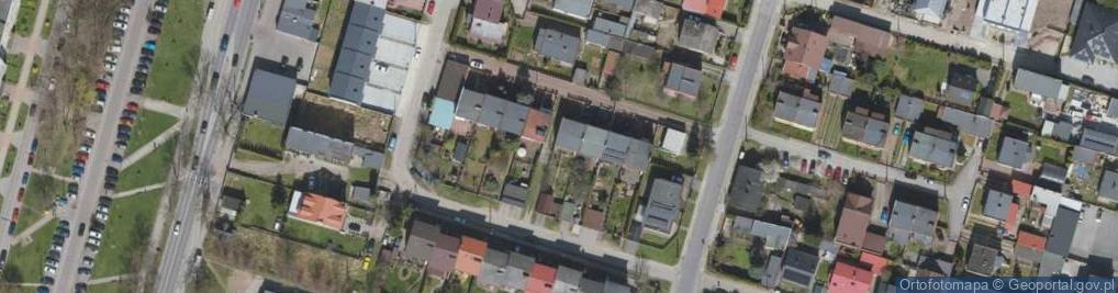 Zdjęcie satelitarne Handlowa ul.