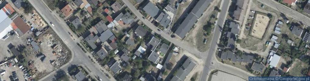 Zdjęcie satelitarne Harcerska ul.