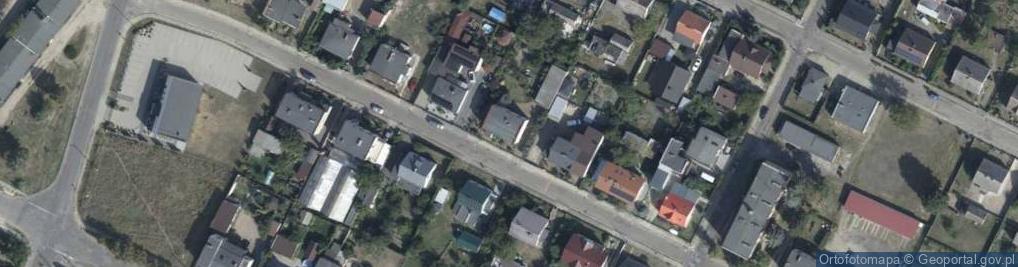 Zdjęcie satelitarne Harcerska ul.